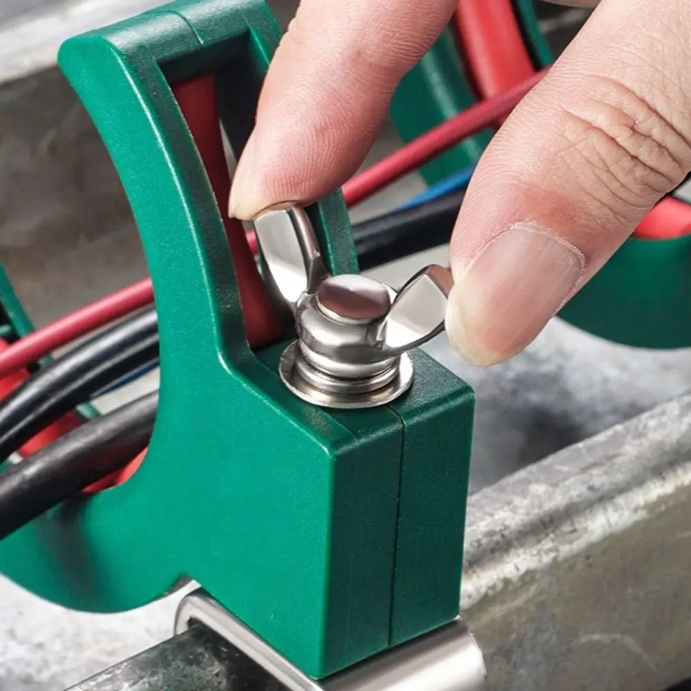 Stainless Steel Cable Laying Roller Adjustable Clamp Auxiliary Tool Pulley Roller Smooth Wire Pulling Wire Guide Fixation