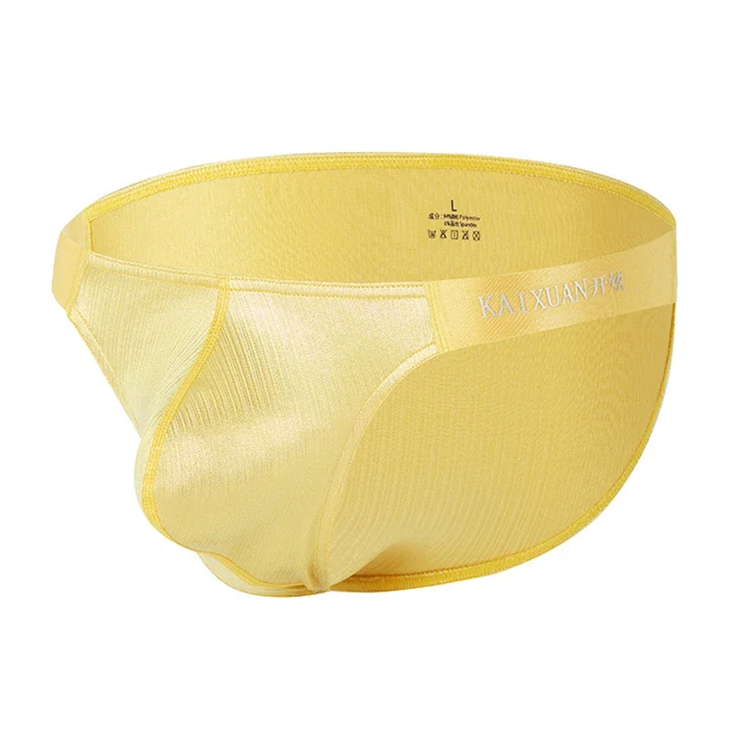 Men's U-Convex Flash Briefs Panties Breathable Sexy Underwear Comfortable Modern Fit Men's Innerwear