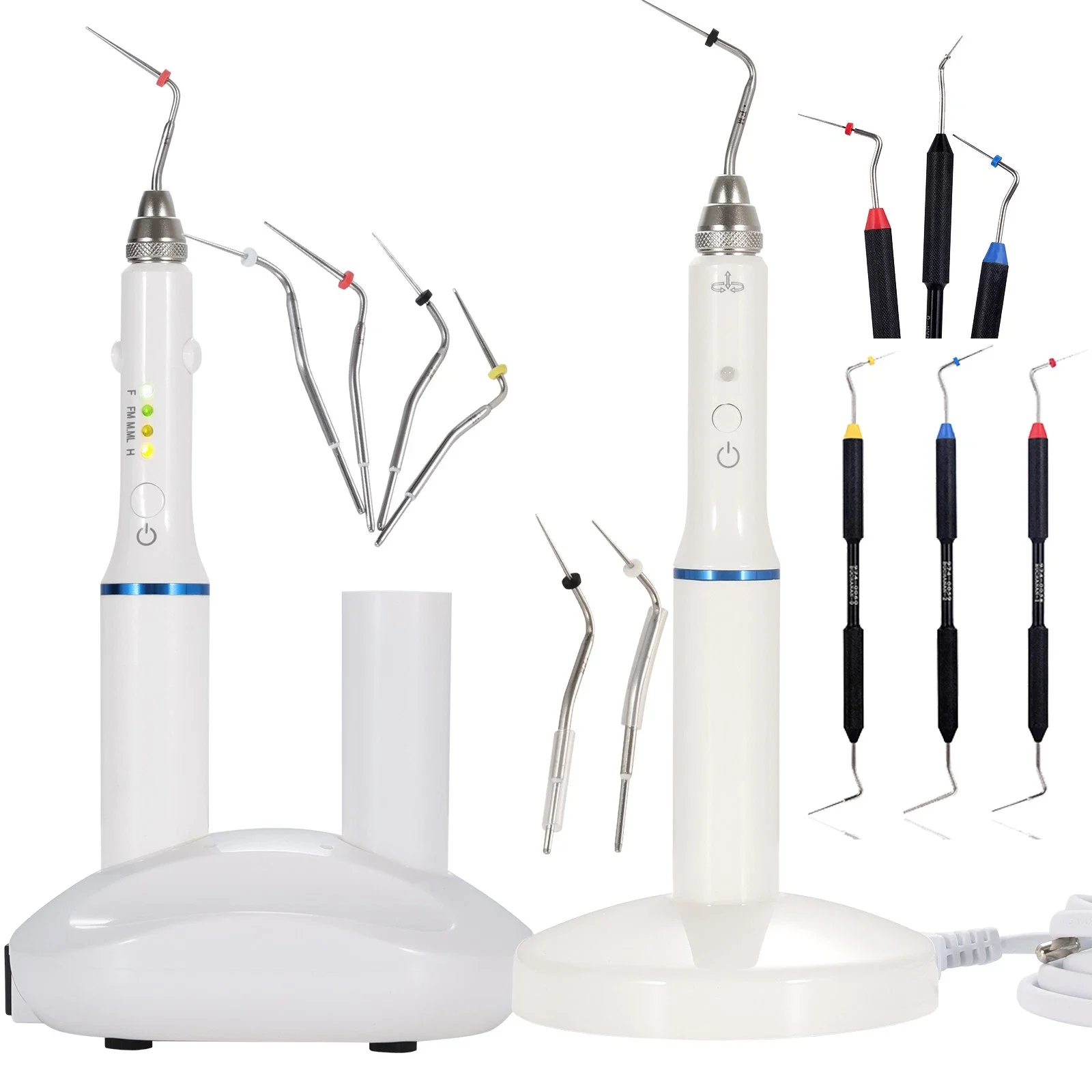 Dental Obturation System Endo Heated Pen/Condenser Gutta Percha Hand Plugger Tip