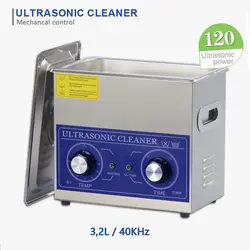 3.2L Ultrasonic Cleaers Glasses metal jewelry Cleaning laboratory Stainlesssteel