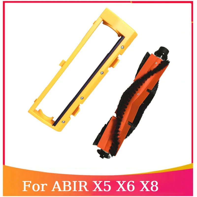 

Центральная щетка для робота-пылесоса ABIR X5 X6 X8, запасные части, роликовая щетка, крышка основной щетки-A66K