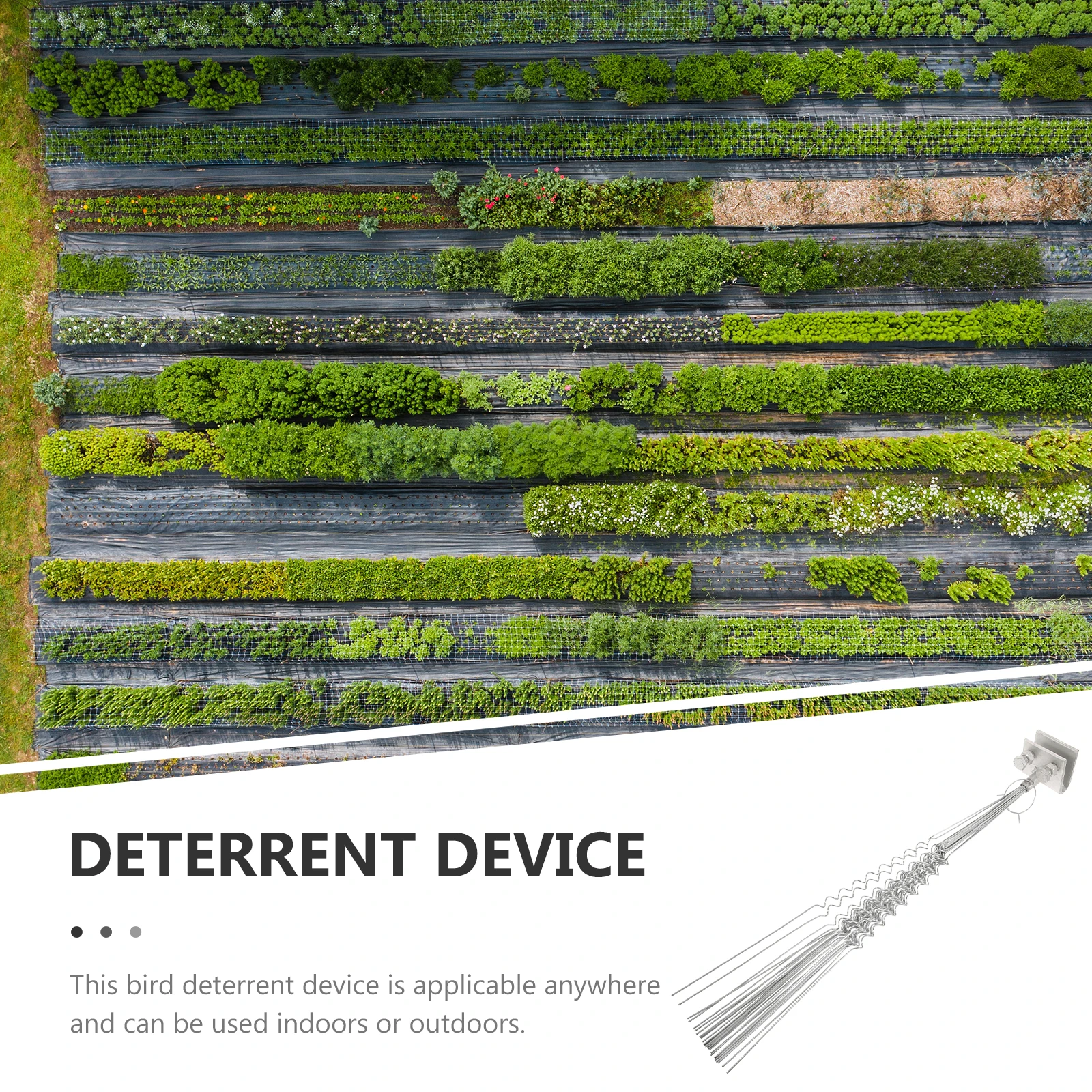 Stainless Steel Anti Bird Spike Heavy Duty Spring Type Electric Tower Needle Spikes Prevent Nesting Rust Resistant Pigeon