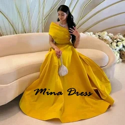 Mina Customized Backless Graduation Dresses Woman Shoulder Sleeveless Luxury Dresses Women 2024 Party Dress for Wedding Evening