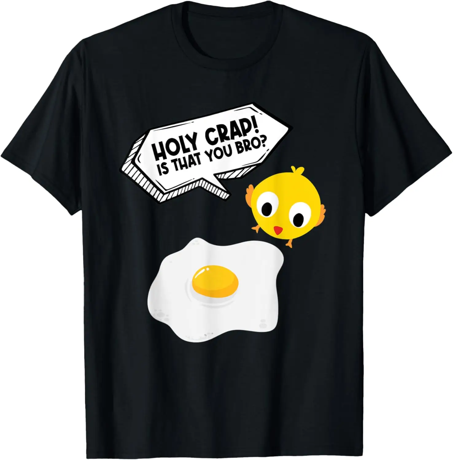 Funny Fried Egg And Chicken Costume T-Shirt