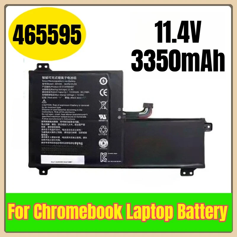

465595 11.4V 3350mAh Laptop Battery for Chromebook 0120900626 0120900467 BL0120900