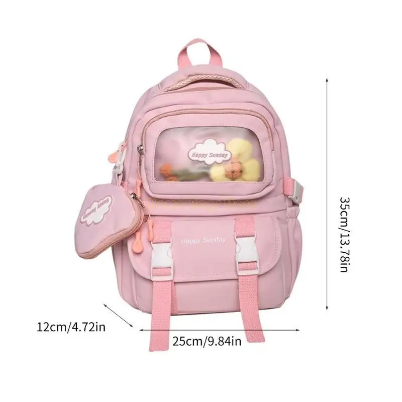 X90d großer Kapazitätsrucksack für Frauen schöne Reise -Rucksack -School Rucksack School Rucksack
