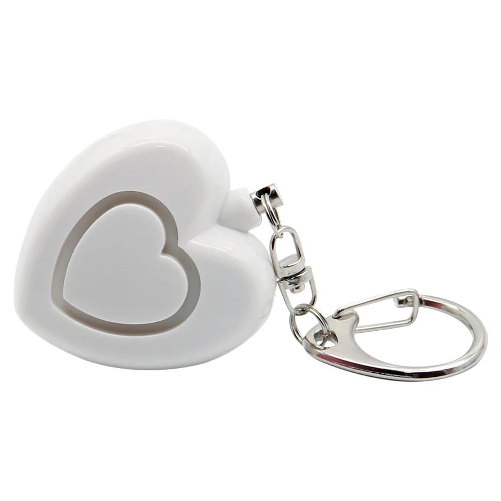 Портативная аварийная женская охранная сигнализация для девочек, самооборона, 130 дБ, децибел со светодиодной подсветкой, брелок для ключей, педант, анти-волк