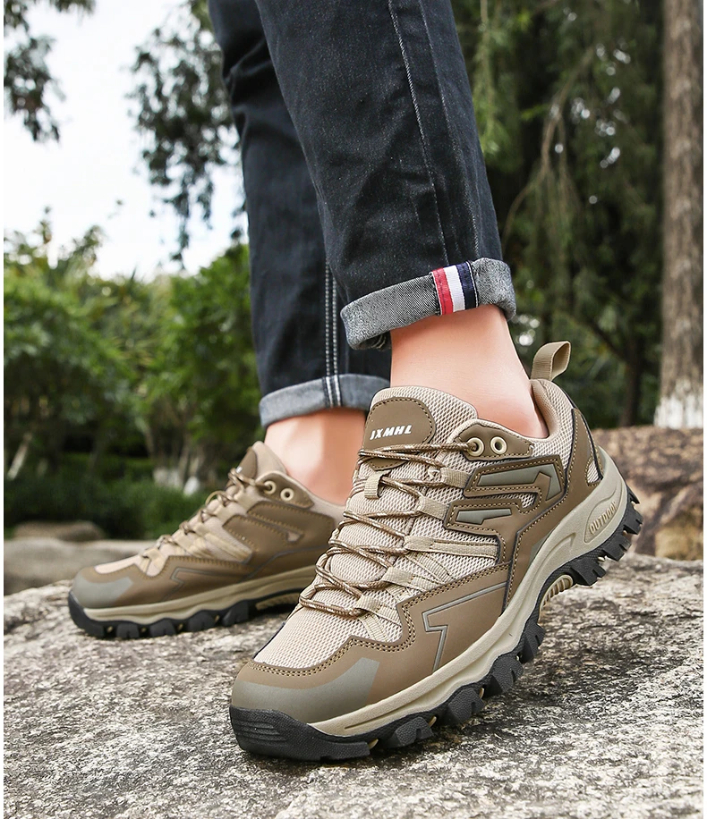 Unisex Wanderschuhe Frauen Outdoor Casual Schuhe Atmungsaktives Mesh Männer Zu Fuß Turnschuhe Weibliche Trekking Schuhe Mode Klettern – Detail 11