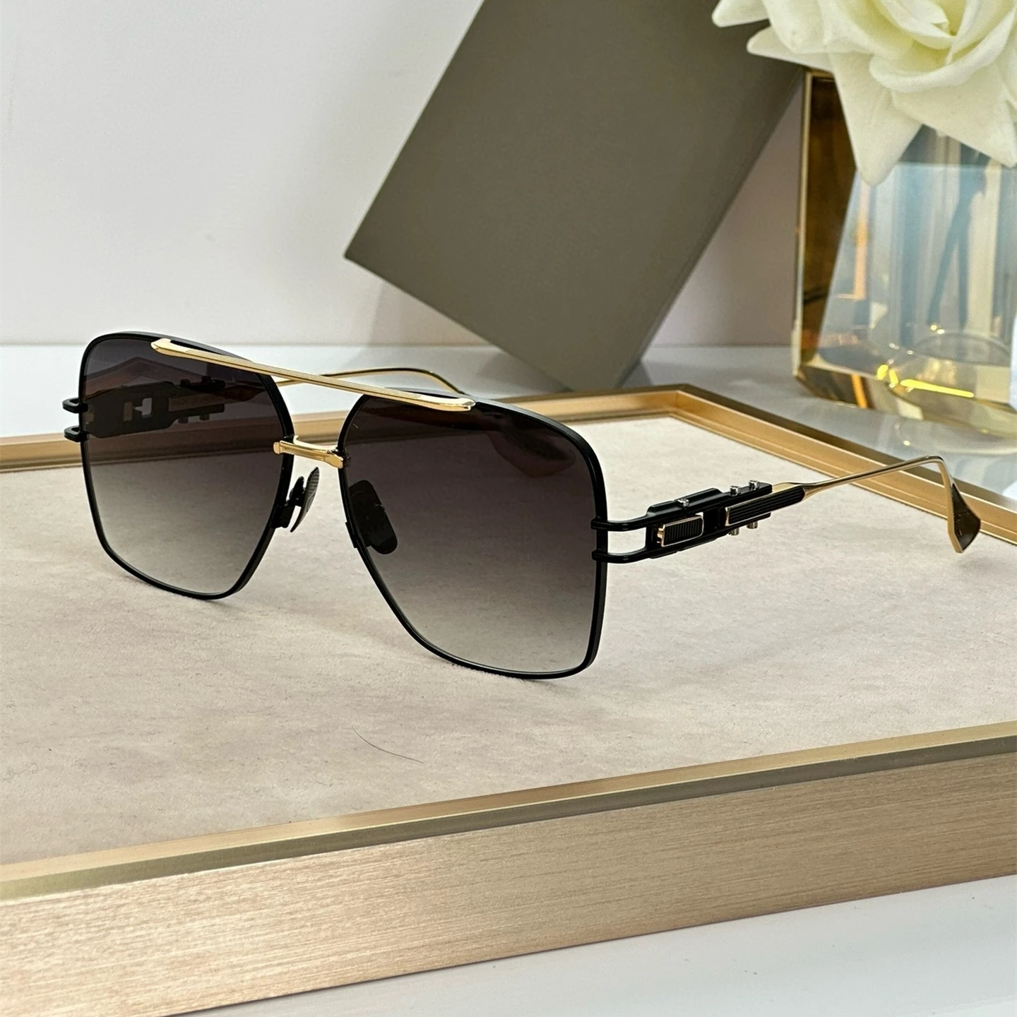 

Модные солнцезащитные очки из сплава Lentes de sol hombre GRAND EMPERIK, мужские солнцезащитные очки DTS 159, мужские стильные женские солнцезащитные очки