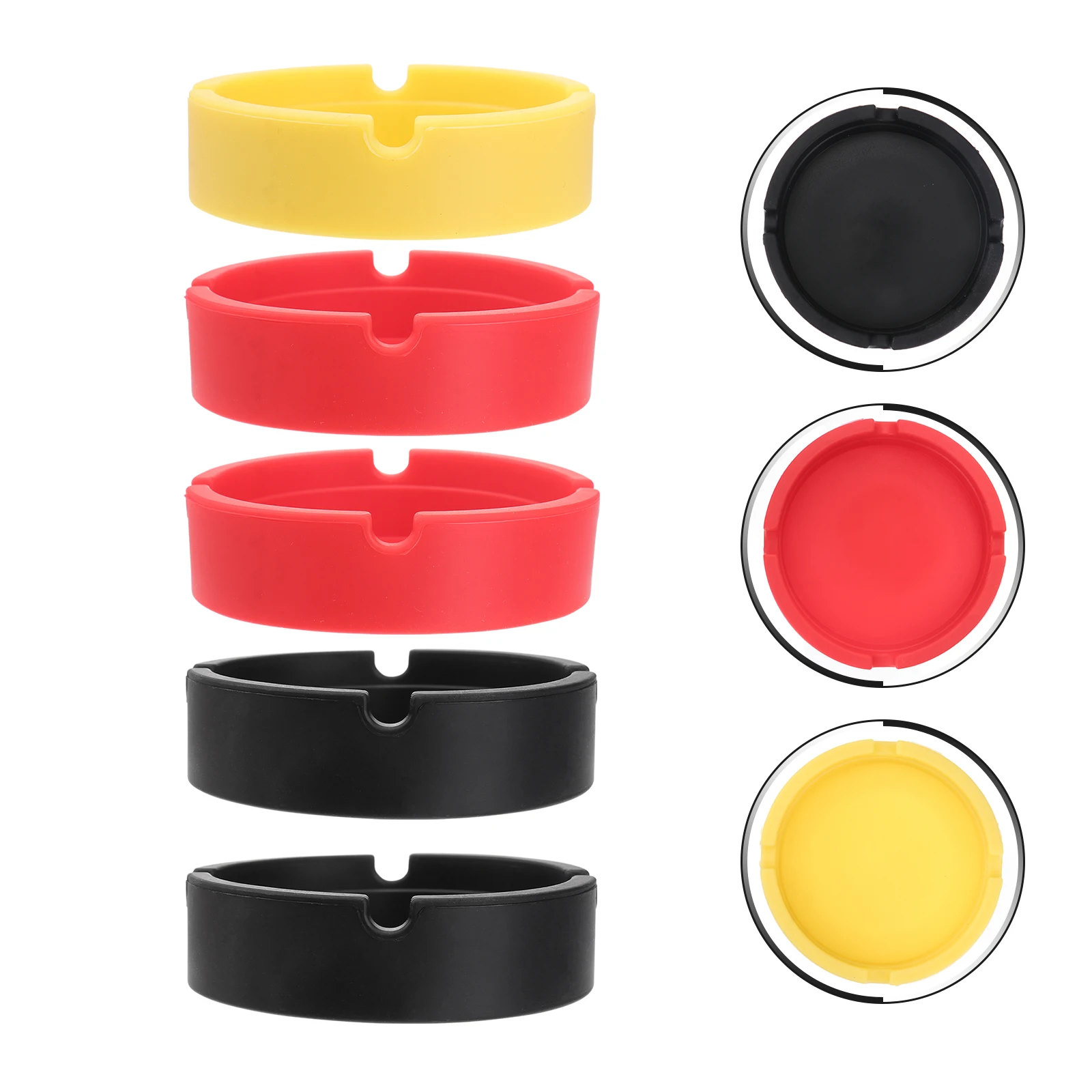 

Silicone Ashtray Heat Resistant Friendly Non Toxic Odorless Flexible Safe Healthy Camouflage Outdoor Home