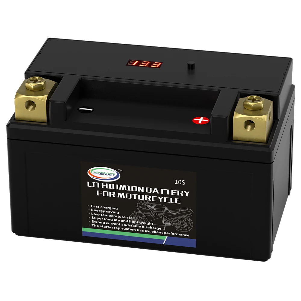 YTZ10S 12V 6Ah 420CCA LiFePO4 Motorcycle Battery High Performance Maintenance Free Sealed Battery Compatible With Yamaha Honda