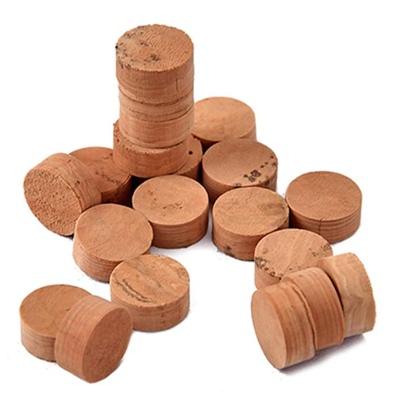 20Pcs Saxophon Kork Matten Trompete Kornett Wasser Schlüssel Spieß Wert Cork Pads Für Messing Instrument Teile Reparatur Zubehör 20pcs (Lig