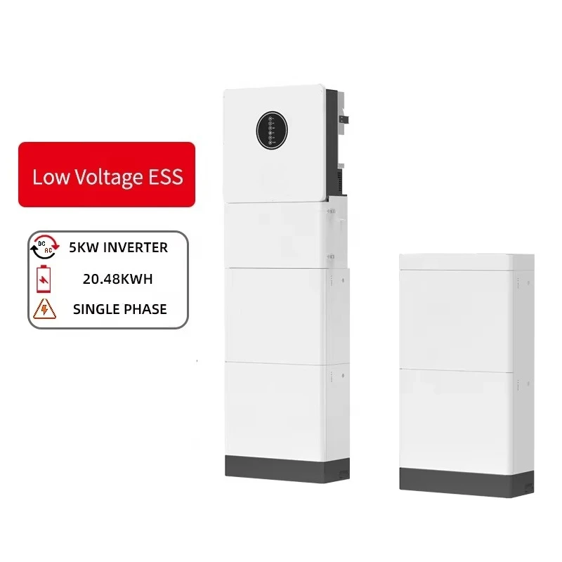 5Kwh 10Kwh 15KWH 20KWH Single Phase Home Energy Storage System 51.2V 100Ah Battery Solar Energy Storage System for Home