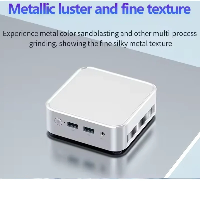 COB Intel Celeron N150 Quad Core Mini PC Windows11 WiFi5 32G LPDDR4 BT4.2 1TB SSD Dual HDMI RJ45 1000M 4K Doppio display PC da gioco