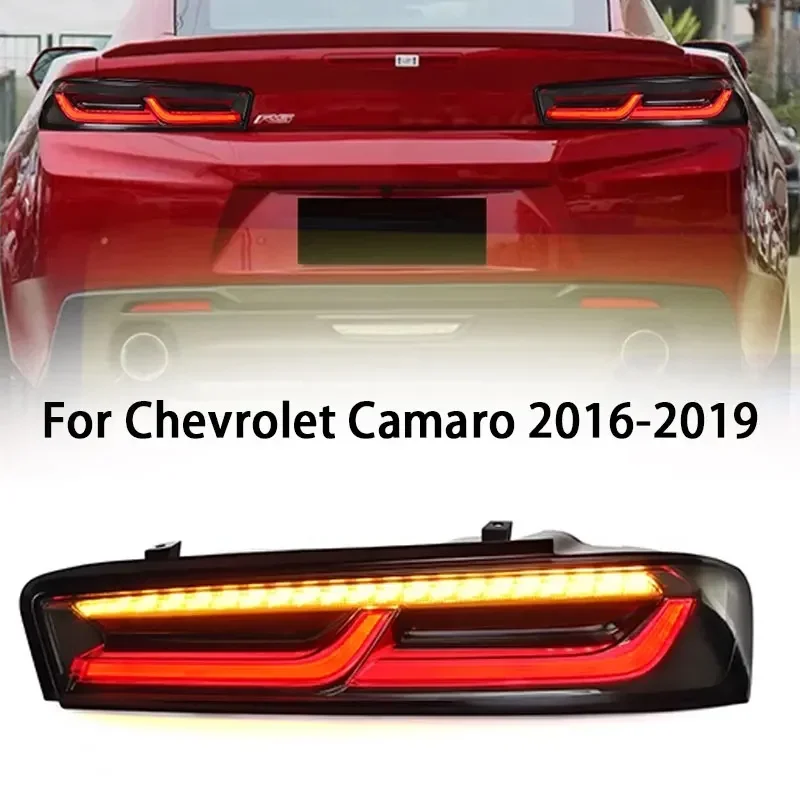 

Car TaillightS for Chevrolet Camaro LED Tail Light 2016-2019 Camaro Rear Fog Brake Turn Signal Automotive Accessories