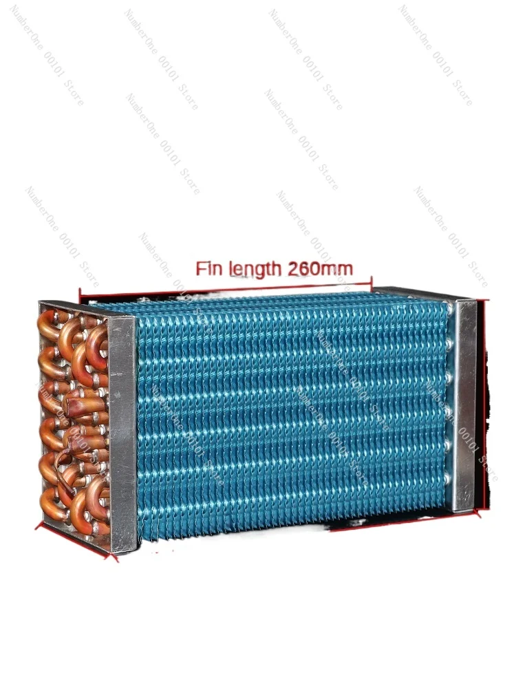 

Copper Tube Aluminum Fin Evaporator Condenser Radiator Refrigerator Freezer Display Cabinet Efficient Cooling