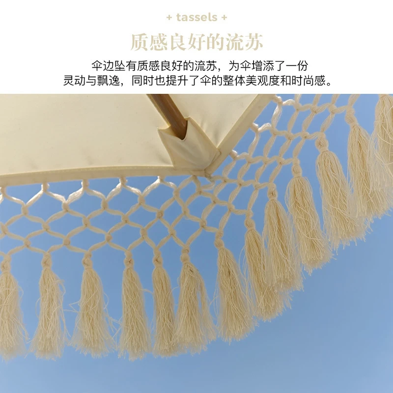 Roman Umbrella, Outdoor Umbrella,Sunshade, Rainproof, UV Protection,Thickened Material, Aluminum Alloy Columns, Rotatable