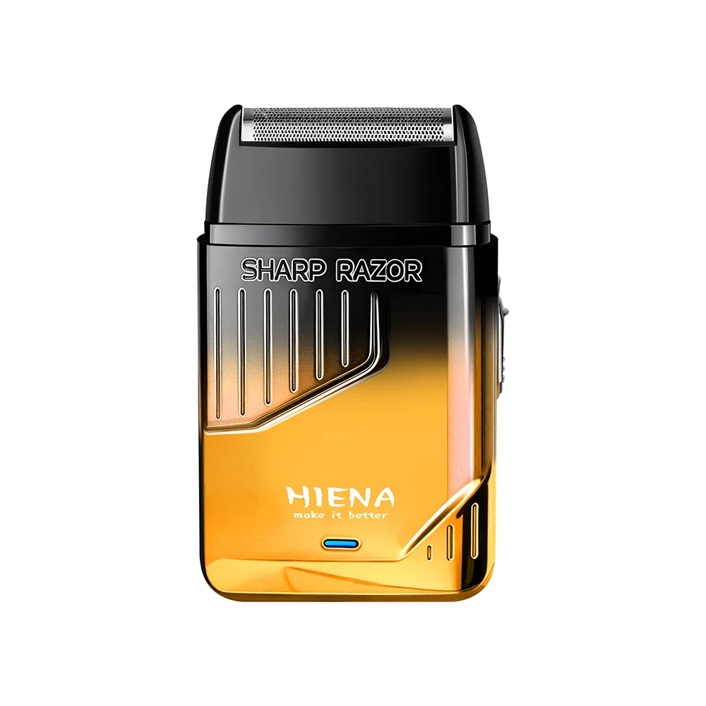 HIENA Mini Reciprocating Electric Shaver USB Pocket Beard Razor Portable Travel Shaver For Men Gift