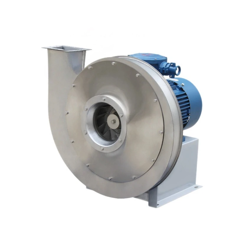 9-19/9-26 stainless steel high pressure centrifugal fan, indoor ventilation and exhaust, high temperature fan with large air