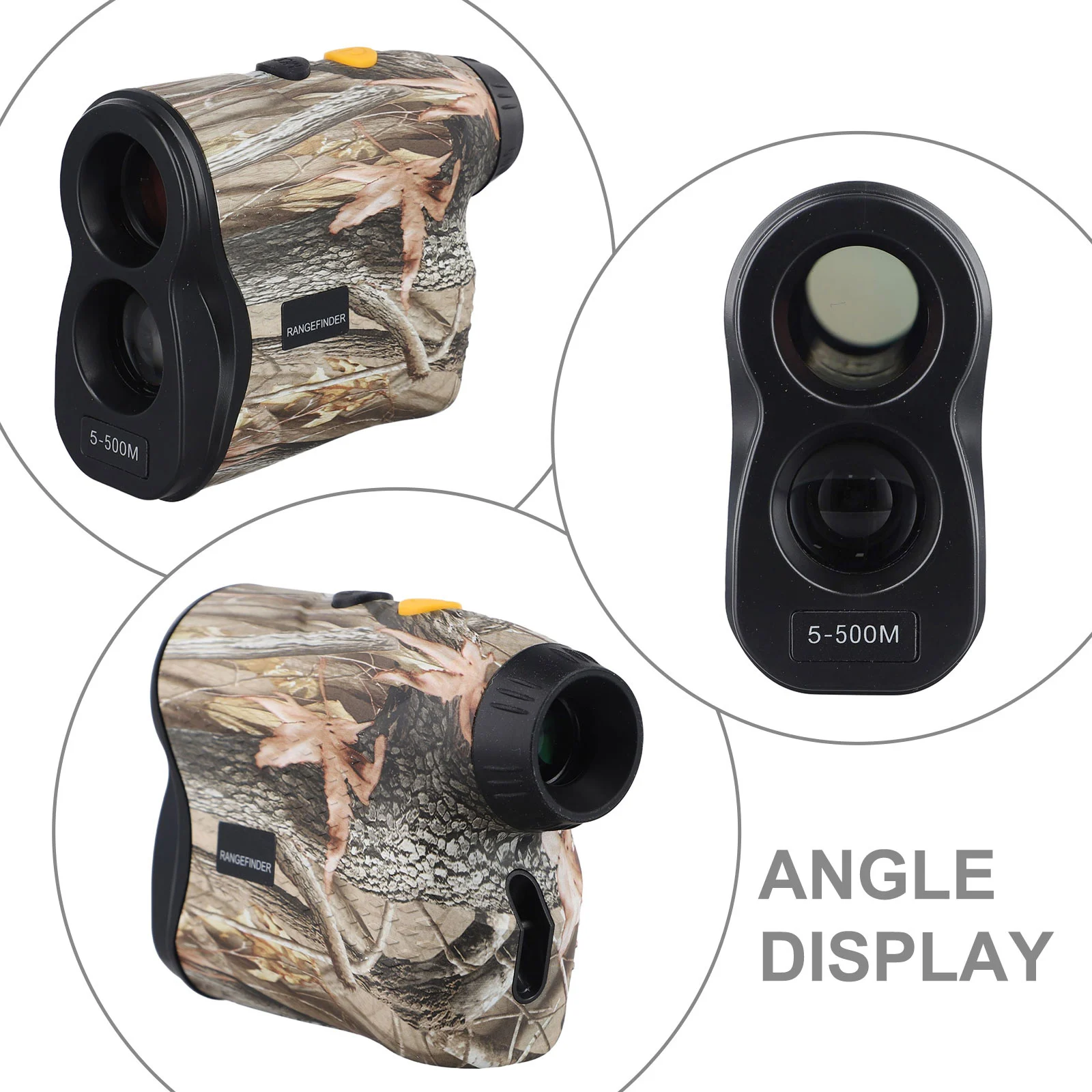 Golf-Monocular Range Finder Portable and User Friendly Digital Monocular 500m Distance Range for Golf and Hunting