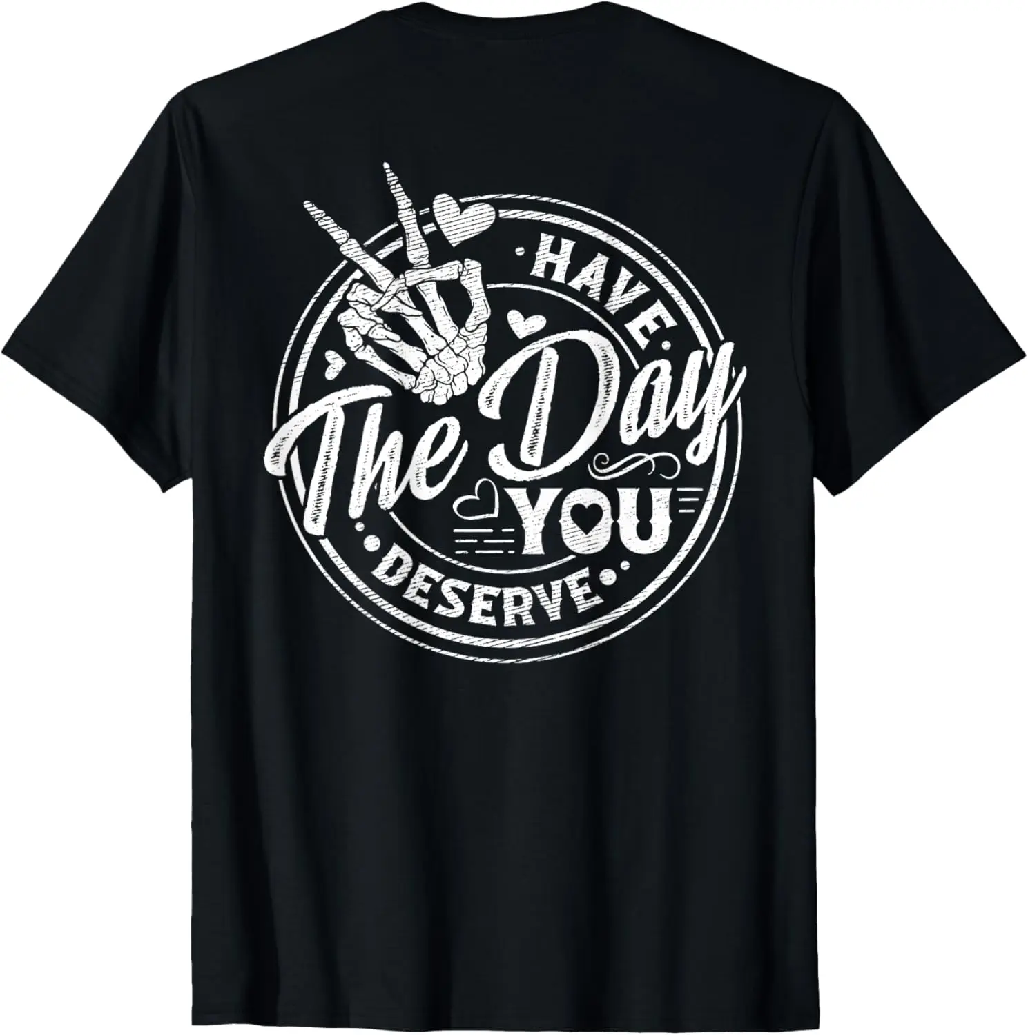 양면 동기 부여 티셔츠