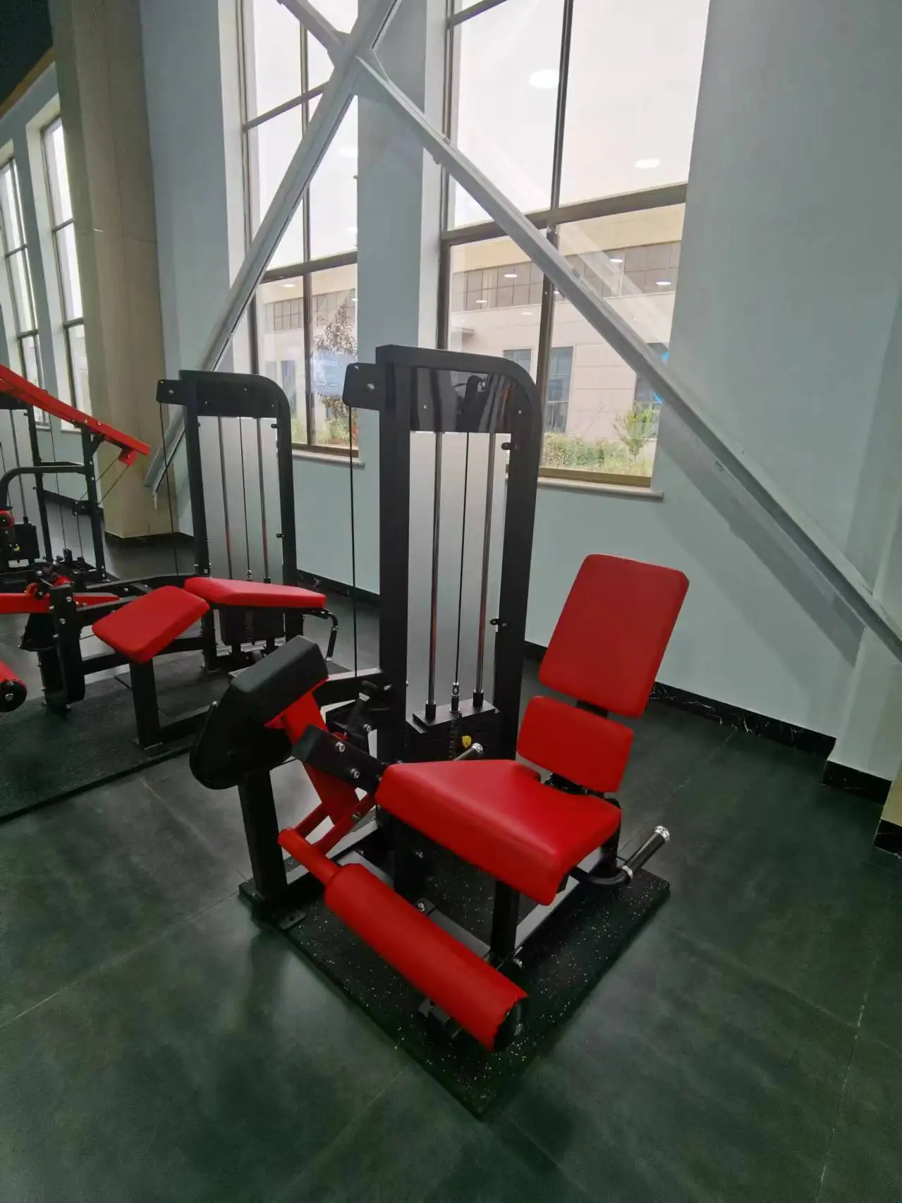 Commercial Pin Load Selection Machines Gym Equipment Seated Rowing For Bodybuilding