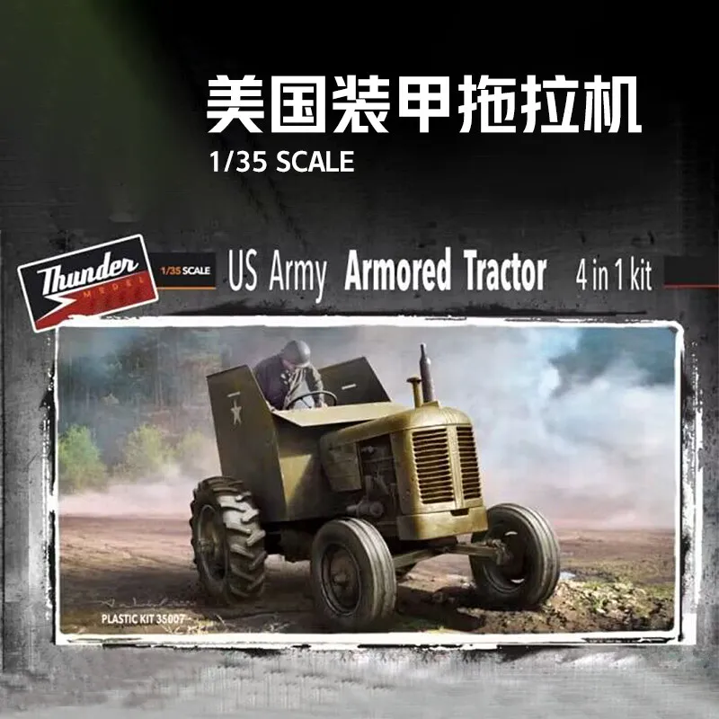 

Thunder TM35007 1/35 US Armored Tractor 4 In 1 Model Kit