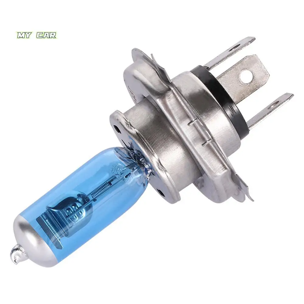 

Glass 5000K 2PCS Headlight H4/9003/HB2 Halogen Lamp Xenon Bulb
