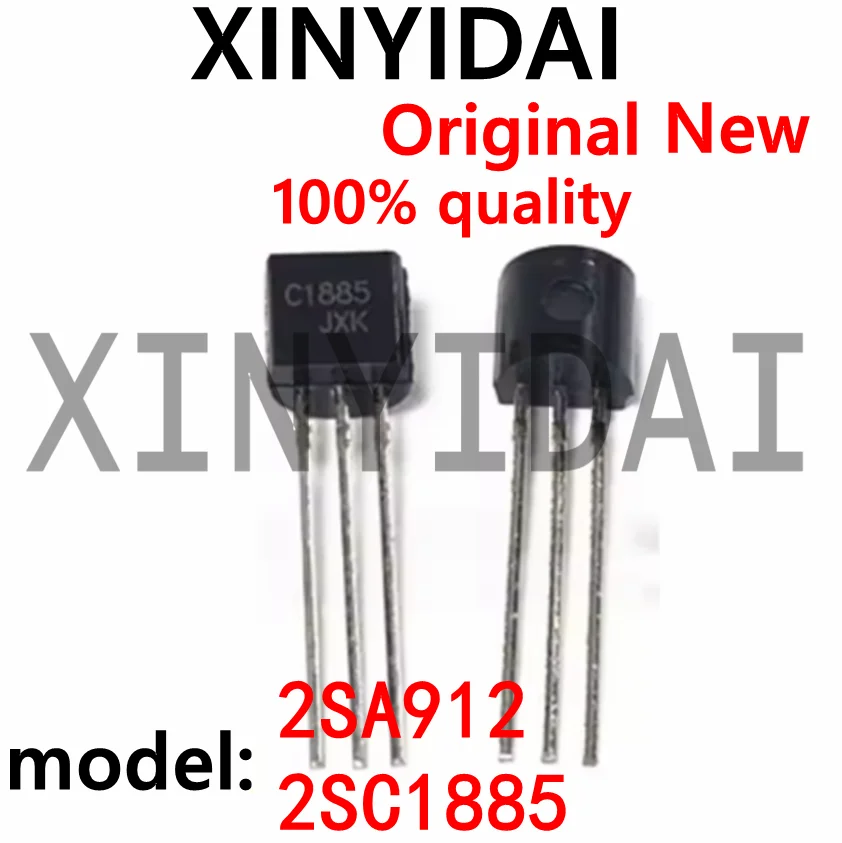 5PCS 100% New 2SA912 2SC1885 A912 C1885 TO-92Spot chips