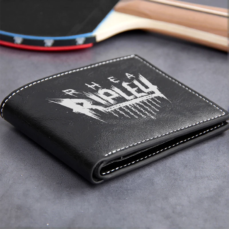 RHEA RIPLEY Premium PU Leather Wallet Minimalist Design Lightweight Durable Business Style Men's Compact Wallet