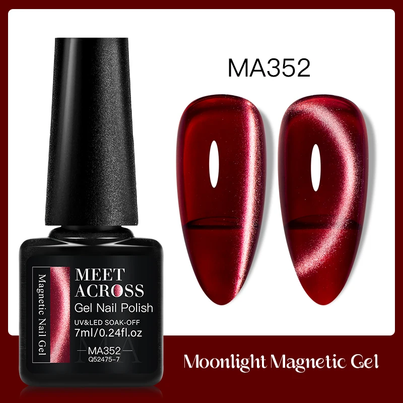 140 Kleuren Kat Magnetische Nagel Gel Polish 7 ml Fonkelende Holografische Galaxy LED UV Losweken Magnetische Gel Polish voor thuis Salon Gebruik