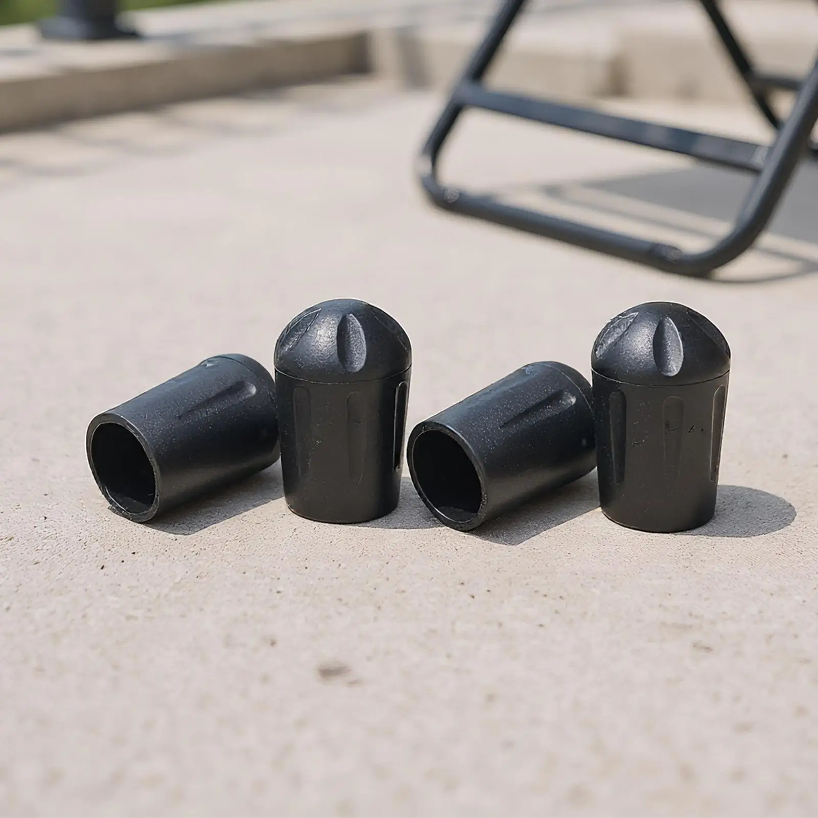 

4-Piece Heavy Duty Elastic Chair Foot Covers Anti-Slip Grippers for Carpet Wood Floor, Shock Absorption Dining Bar Recliner