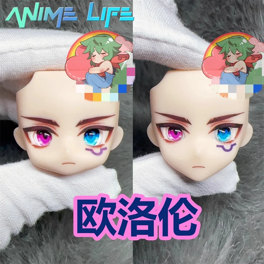 Game Genshin Impact Ororon Role Cos Handmade OB11 OB22 OB24 Face Plate Open Eye Alternate Face Cosplay Gift Cute Lovely