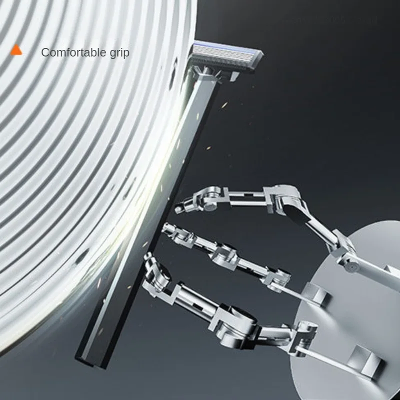 Youpin-男性用の多機能手動シェーバー,軽量の小型シェーバー,防水,ポータブル,クイッククリーニング,昔ながらの磁気ブレード