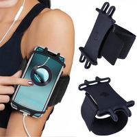 Running Mobile Phone Holder Sports Armband Wristband For IPhone Fitness Bag For Phone Wrist Case Arm Phone Polder