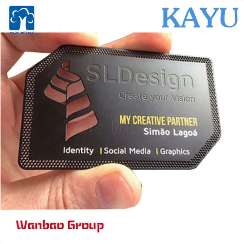 Custom  Wholesale white metal plates aluminum stainless steel covers it names card private labels.