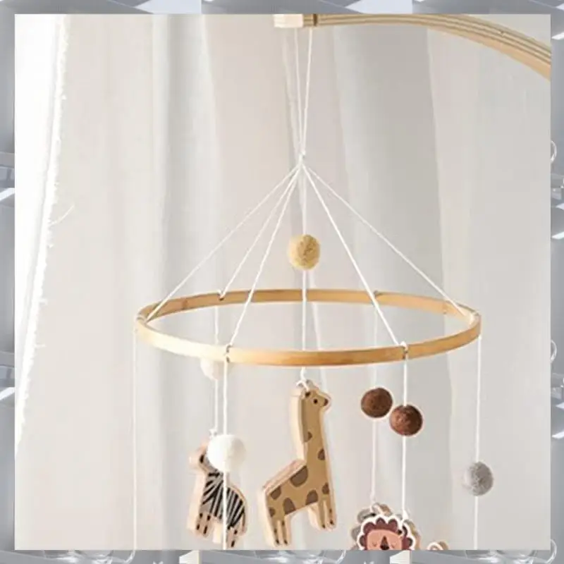 

A84F-Джунглы Животные ручной работы Декор в виде животных для спальни для мальчиков и девочек, подвесное украшение для спальни