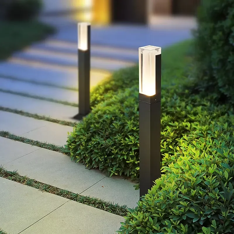 IP65 Waterproof Low Voltage Solar Lawn Light Warm White Outdoor Garden Landscape Lighting for Driveway Pathway Yard