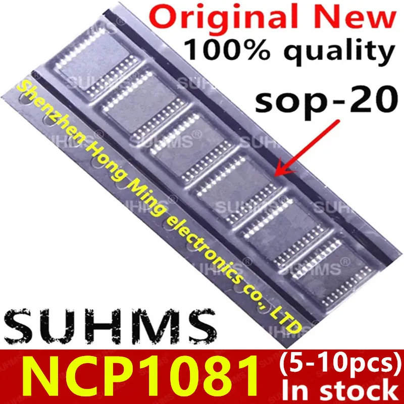 

(5-10piece) 100% New NCP1081DER2G NCP1081DER NCP1081D NCP1081 sop-20