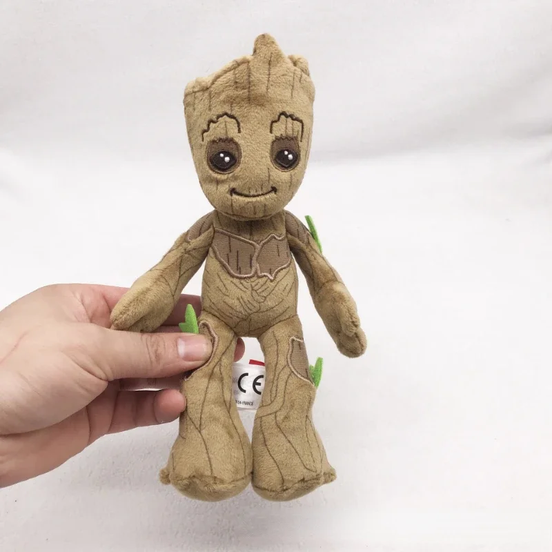 Marvel Groot Galaxy Guardians of The Tree Man Anime Kawaii Dolls Cloth Puppet Ornament Childrens Birthday Gifts