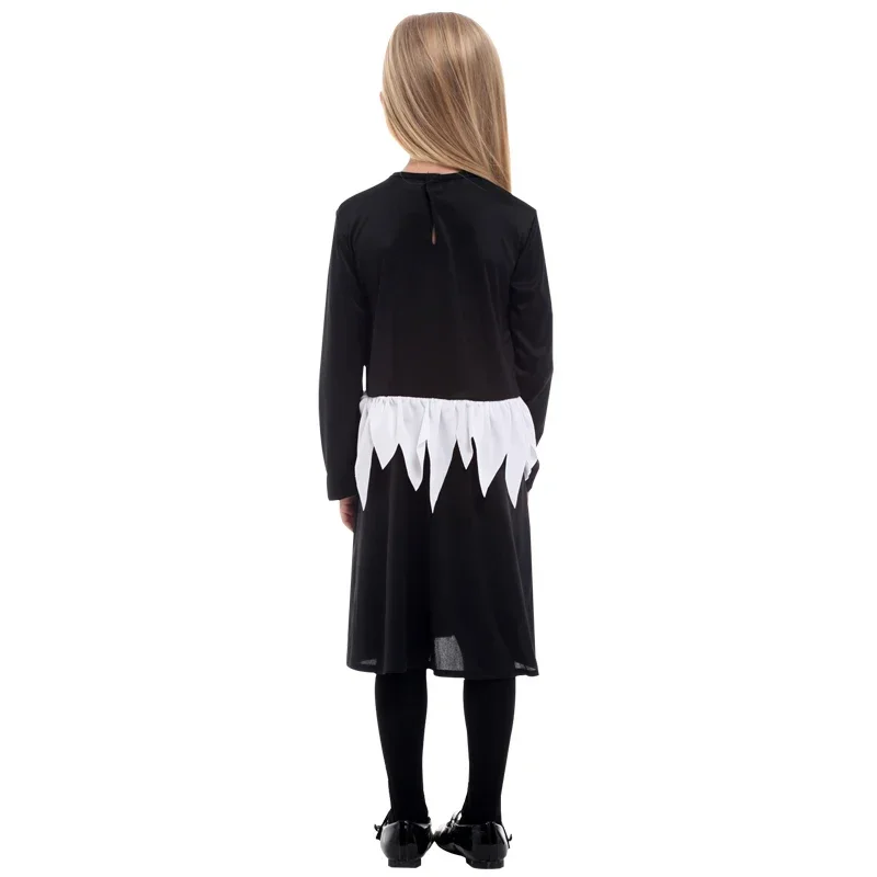 EE01 هالوين الاطفال الصراخ شبح الوجه زي الاطفال مصاص دماء حلي الهيكل العظمي تأثيري ازياء كرنفال اللباس UpIo0!