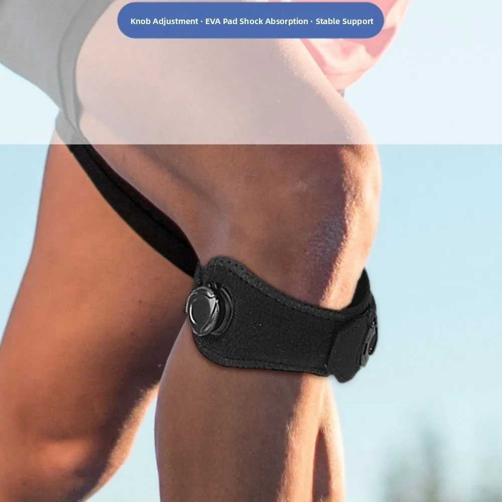 Adjustable Knob Sports Knee Guard Band Protecting Meniscus Prevent Ligament Strain Patellar Strap Knee Pads Tendon Injury
