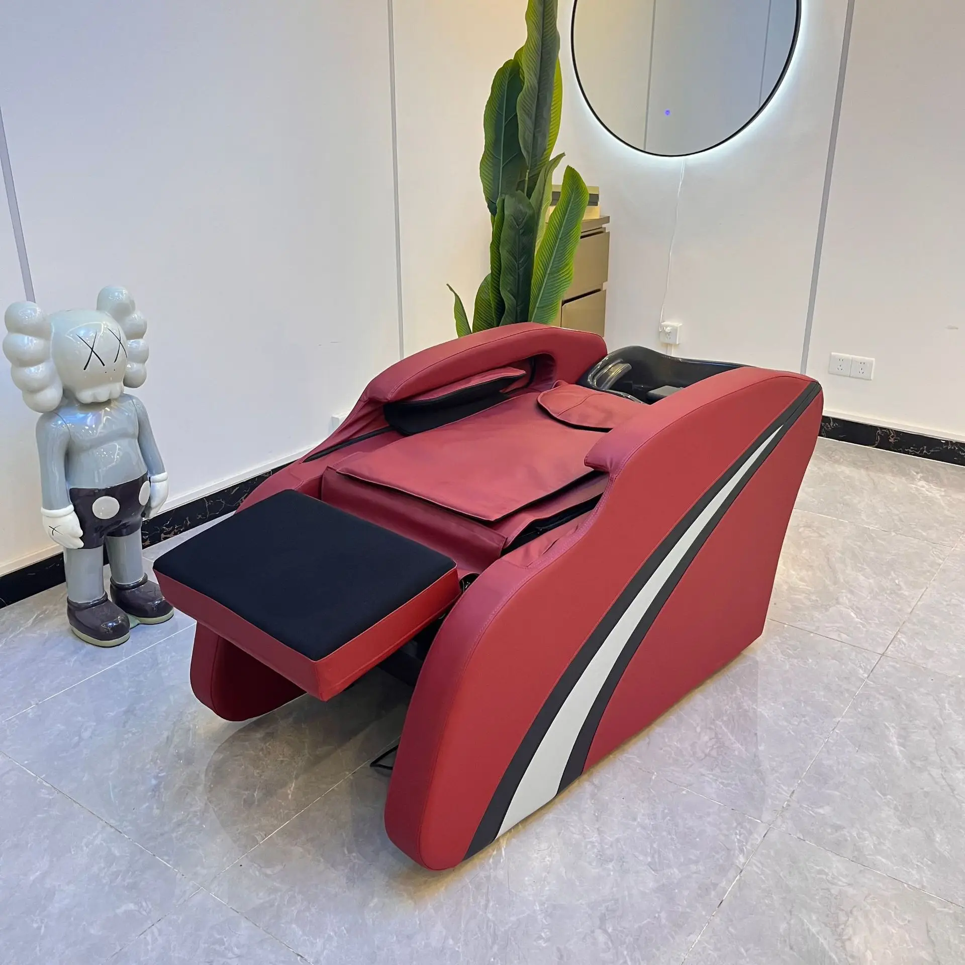 Lit de beauté de massage électrique chauffage intelligent à température constante