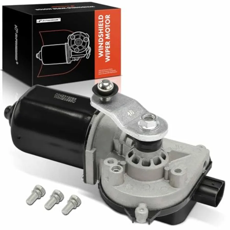 

Front Windshield Wiper Motor Without Washer Pump Compatible with Toyota Avalon 2000-2005, 3.0L 3.5L, Sedan, 5-Pin - Replace# 85