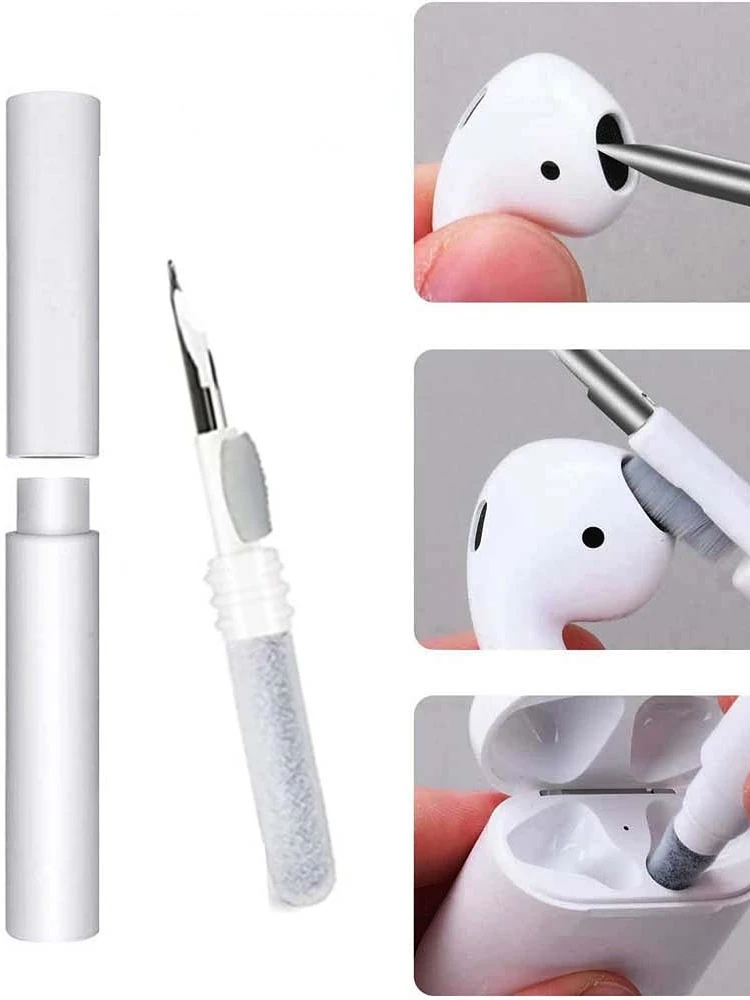 Bluetooth Earphones Cleaning Tool for Airpods Pro 3 2 1 Durable Earbuds Case Cleaner Kit Clean Brush Pen for Xiaomi Airdots 3Pro