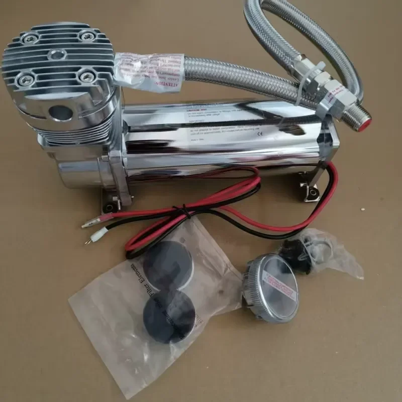 200PSI 3/8 NPT Heavy Air Train Horn/Air Ride Suspension DC12V 24 Volts X480 X480C 200 PSI 480C Air Compressor Viari