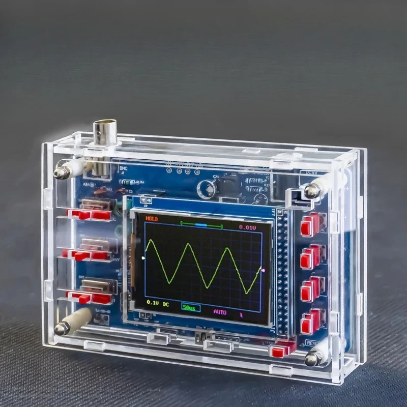DSO138 Digital Oscilloscope Kit Electronic DIY Compatible STM32F103C8T6 Single Chip Microcomputer Welding Assembly
