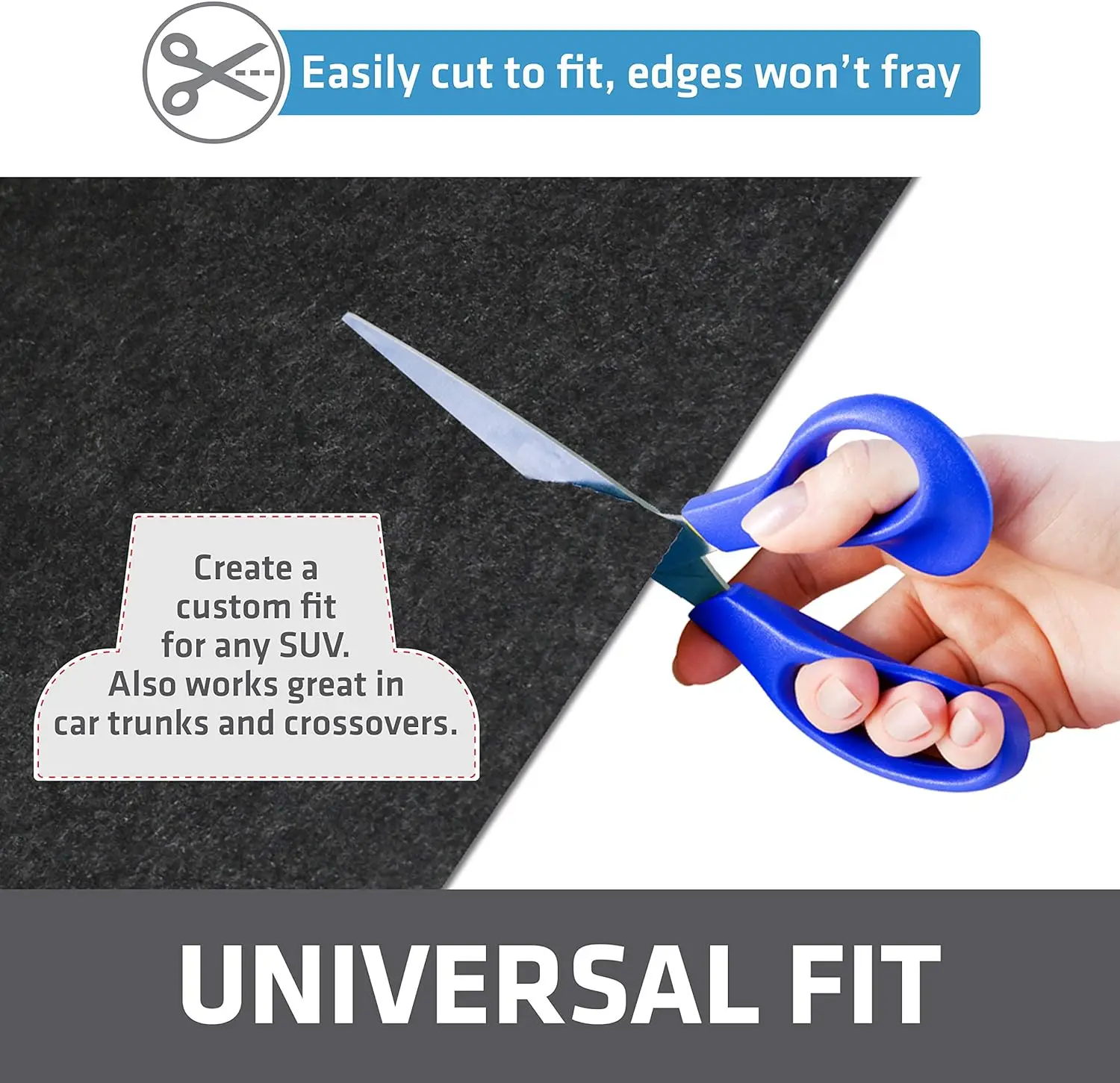 Car Universal Interior Underlay Floor Mat Carpet Grey Dirt Protection Liner for Trunk RV Boat Interior DIY Subwoofer Speaker Box