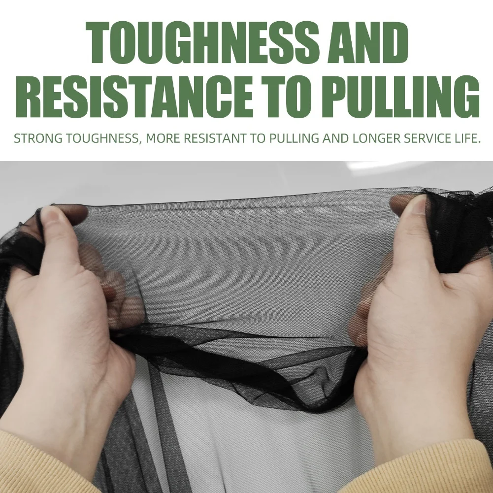 

Garage Screen Door Retractable for Garage Door Openings up to 2 4M With Hands Access Suitable for Workshop and For Patio Spaces