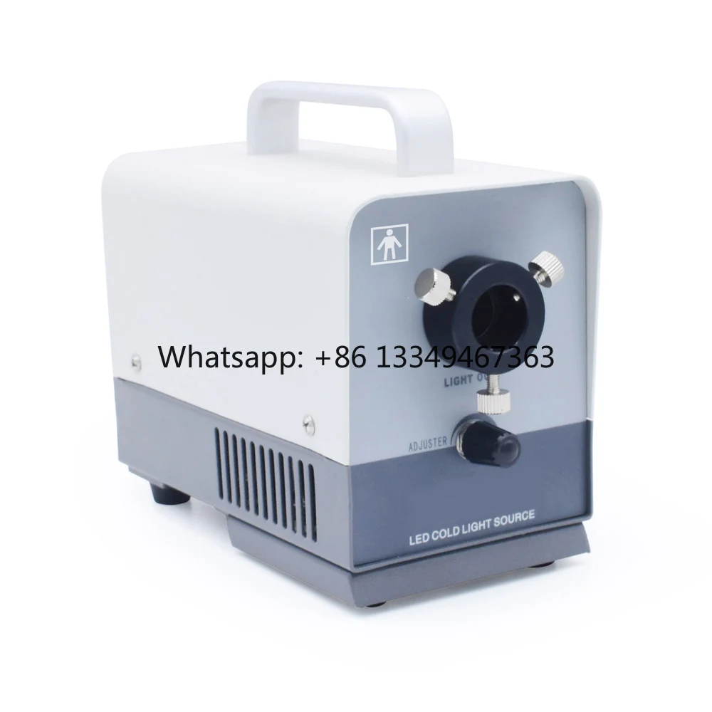 Manufacturer Direct Supply Electric Fiber Optic Illuminator DIY Optics Instruments LED Cold Light Class II 3-Year Warranty
